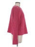Jennifer Moore Solid Pink Pullover Sweater Size M - photo 4
