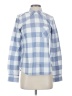 UNTUCKit Checkered-gingham Blue Long Sleeve Button-Down Shirt Size 2 - photo 1