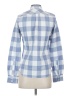 UNTUCKit Checkered-gingham Blue Long Sleeve Button-Down Shirt Size 2 - photo 2