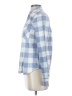 UNTUCKit Checkered-gingham Blue Long Sleeve Button-Down Shirt Size 2 - photo 5