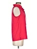 J.Crew 100% Polyester Red Sleeveless Blouse Size 4 - photo 4