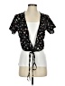 Shein 100% Polyester Black Kimono Size 2 - photo 1