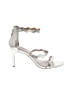 J. by J.Crew Metallic Silver Gold Sandals Size 10 - photo 1