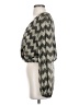 ASTR The Label Chevron-herringbone Gray Long Sleeve Blouse Size XS - photo 5