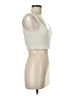 Hazel 100% Polyester Ivory Tank Top Size M - photo 4
