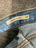 Levi's 100% Cotton Hearts Blue Jeans Size 24 waist - photo 5