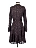 Assorted Brands 100% Polyester Paisley Brown Purple Cocktail Dress Size 4 - photo 2