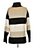 A New Day Stripes Tan Turtleneck Sweater Size S - photo 2