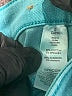 Capri Color Block Teal Jeans Size 0 - photo 4