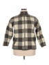 Gap Argyle Brown Green Fleece Size XXL (estimated) - photo 1