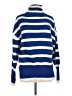 Shein 100% Polyester Stripes Blue Pullover Sweater Size 8 - photo 1