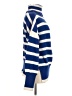Shein 100% Polyester Stripes Blue Pullover Sweater Size 8 - photo 4