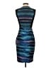 BCBGMAXAZRIA Graphic Blue Cocktail Dress Size XS - photo 2