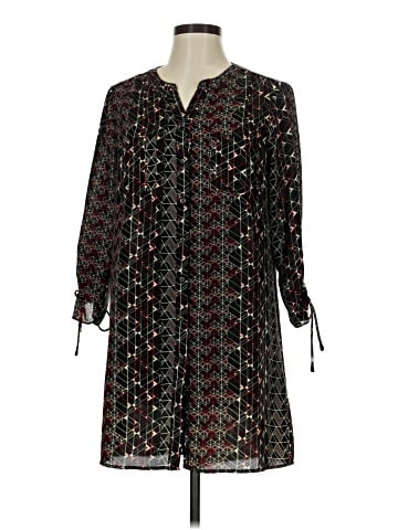 Roz & Ali Sleeveless Blouse (view 1)