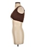 Line & Dot Brown Tank Top Size XS - photo 5