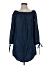 Express 100% Lyocell Blue Casual Dress Size S - photo 1
