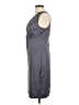 Unbranded Solid Gray Cocktail Dress Size M - photo 5