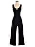 Trixxi Solid Black Jumpsuit Size S - photo 1