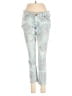 CAbi Paisley Blue Jeans Size 4 - photo 1