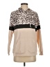 Unbranded Animal Print Tan Sweatshirt Size S - photo 1