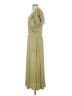 MNG 100% Polyester Paisley Green Casual Dress Size 8 - photo 5