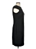 Sandra Darren Solid Black Casual Dress Size 6 - photo 4