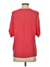 Miami 100% Rayon Red Short Sleeve Blouse Size S - photo 2