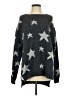 Love + Harmony 100% Acrylic Stars Gray Pullover Sweater Size XS - photo 1