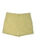 Eddie Bauer Solid Yellow Khaki Shorts Size 16 - photo 1
