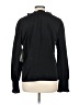 Aqua 100% Polyester Black Long Sleeve Blouse Size L - photo 2