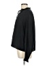 Aqua 100% Polyester Black Long Sleeve Blouse Size L - photo 5