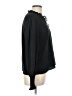 Aqua 100% Polyester Black Long Sleeve Blouse Size L - photo 4