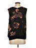 CAbi 100% Polyester Black Sleeveless Blouse Size S - photo 2