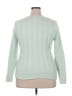 Lands' End 100% Cotton Green Pullover Sweater Size 18 - photo 2