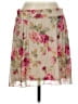 Torrid 100% Polyester Floral Tan Casual Skirt Size Med Plus (00) - photo 1