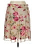 Torrid 100% Polyester Floral Tan Casual Skirt Size Med Plus (00) - photo 2