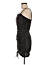 Windsor Metallic Black Cocktail Dress Size M - photo 5
