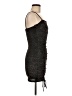 Windsor Metallic Black Cocktail Dress Size M - photo 4