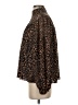Ann Taylor Animal Print Brown Long Sleeve Blouse Size S - photo 5