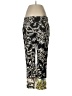 Zara Print Black Casual Pants Size 8 - photo 1