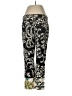 Zara Print Black Casual Pants Size 8 - photo 2