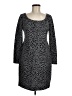 Jessica Simpson Animal Print Gray Casual Dress Size M - photo 1