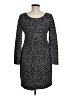 Jessica Simpson Animal Print Gray Casual Dress Size M - photo 2
