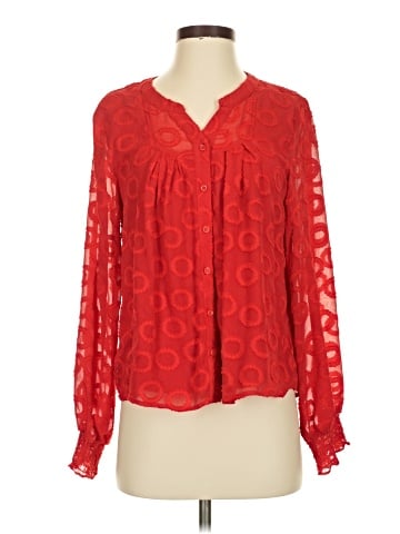 Sunday in Brooklyn Long Sleeve Blouse (view 1)