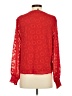Sunday in Brooklyn 100% Polyester Red Long Sleeve Blouse Size S - photo 2