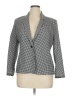 Rafaella Houndstooth Gray Blazer Size XL - photo 1