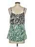CAbi 100% Polyester Green Sleeveless Top Size XS - photo 2