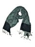 Quagga 100% Viscose Paisley Teal Blue Scarf One size - photo 1