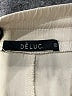 Dèluc Solid Ivory Casual Pants Size S - photo 4