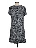 Halogen Animal Print Black Casual Dress Size L - photo 2
